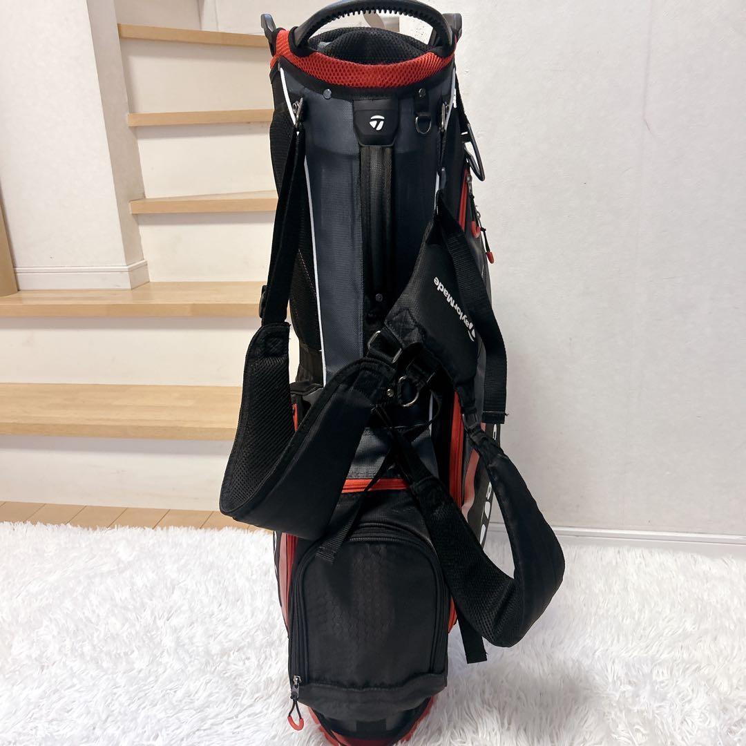 【美品】TaylorMade スタンド型 キャディバッグ テーラーメイド ゴルフ