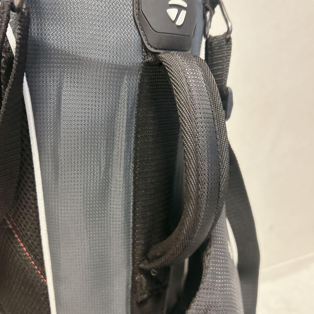 【美品】TaylorMade スタンド型 キャディバッグ テーラーメイド ゴルフ