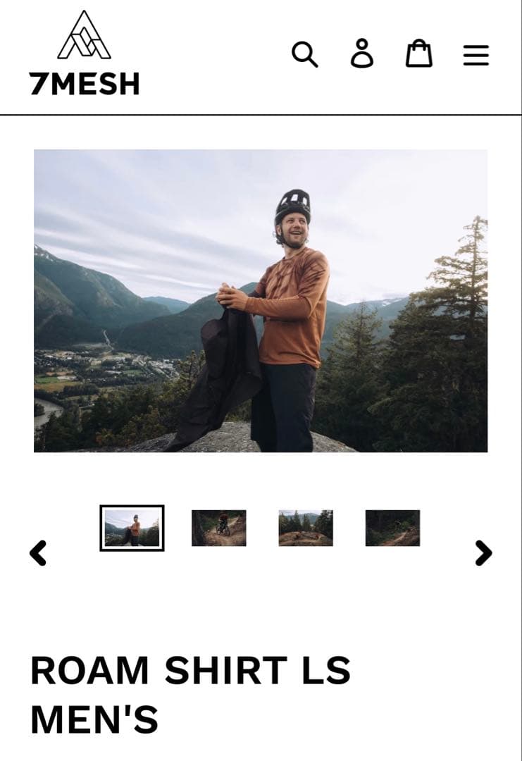 【最終セール】7mesh ROAM shirts LS men's