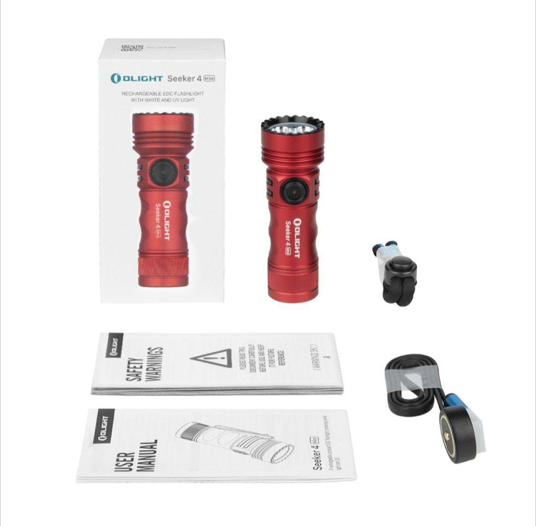 OLIGHT Seeker 4 Mini レッド 未使用品