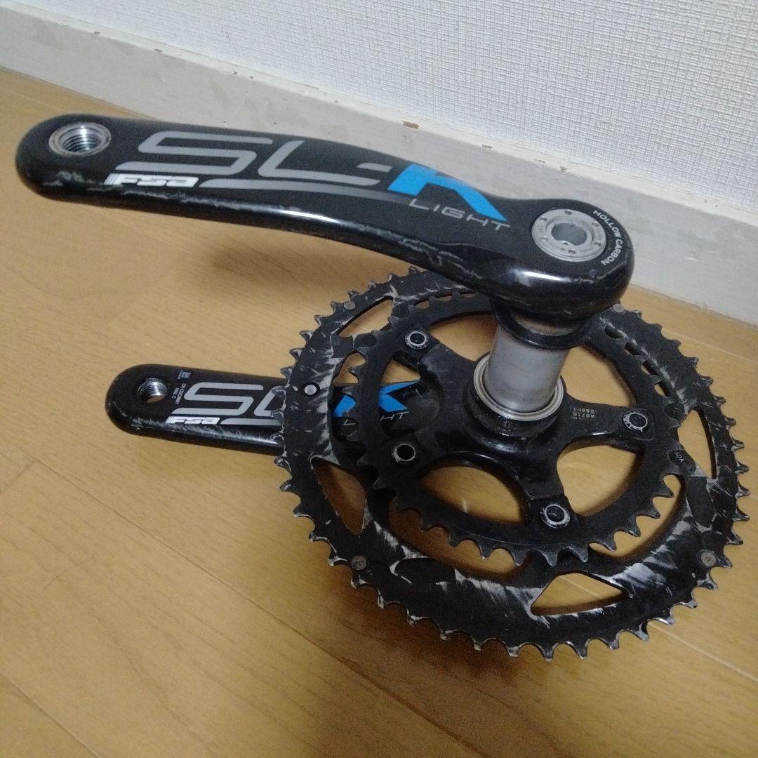 fsa SL-K LIGHT 165mmカーボンクランクセット