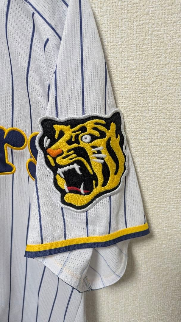 【美品】阪神タイガース 木浪聖也 刺繍 レプリカユニフォーム