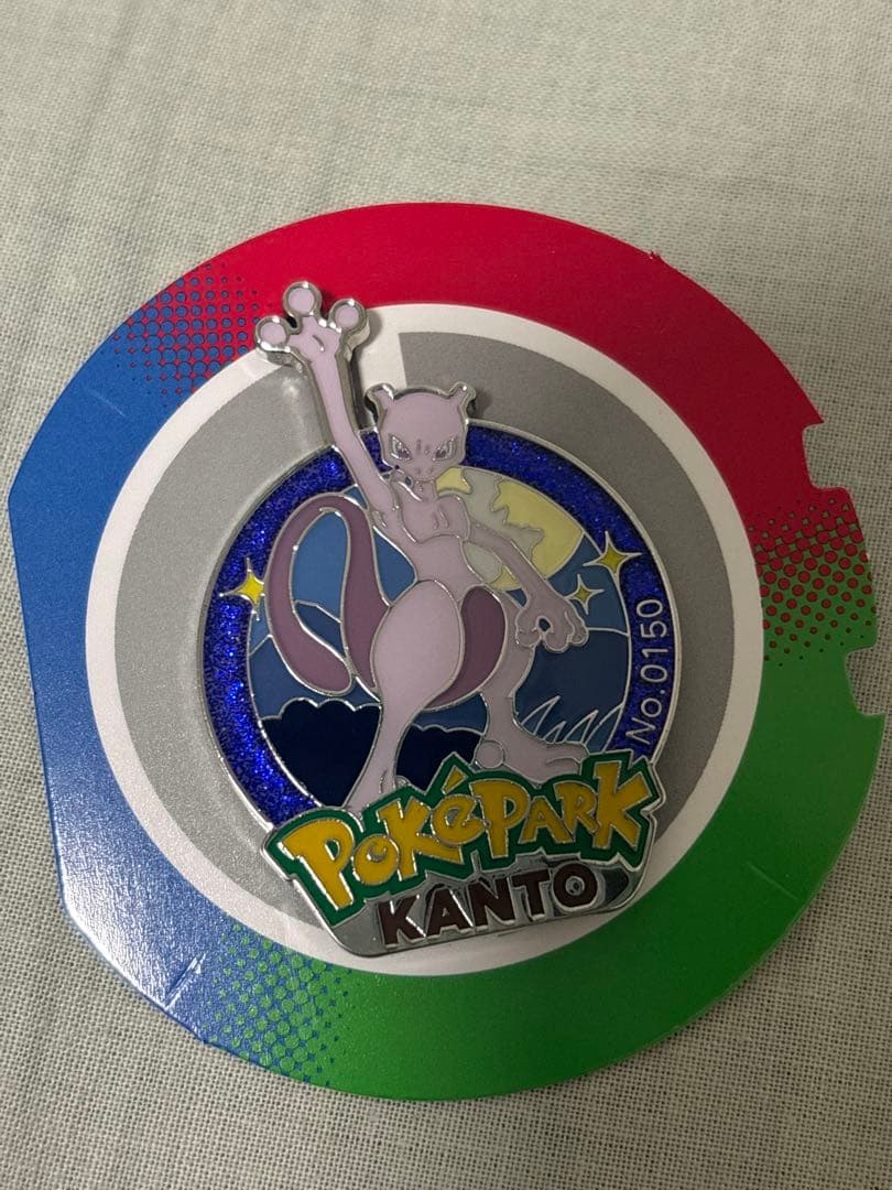 ポケパークカントー ミュウツー ピンバッジ