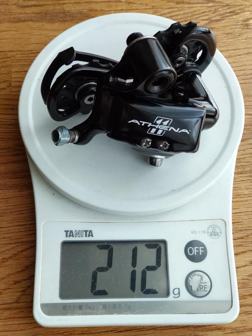 Campagnolo ATHENA 11sリアディレイラー ブラック