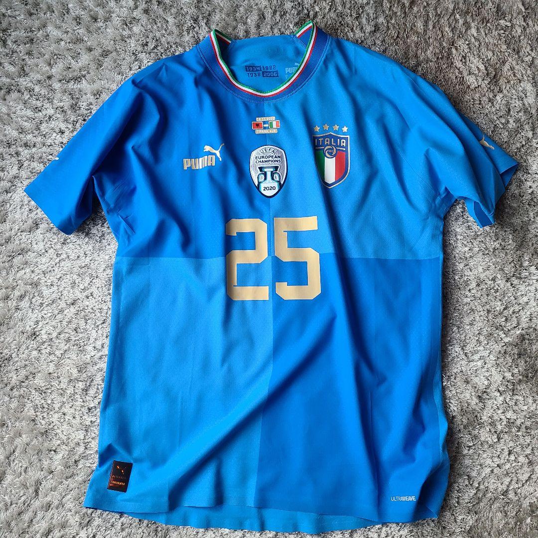 実使用/支給品 シモーネ・パフンディ イタリア代表デビュー戦
