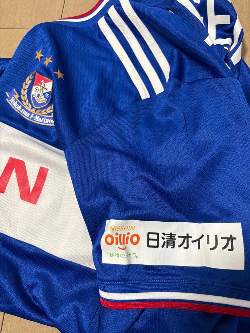 【未使用】横浜F・マリノス　adidas サッカーウェア　ユニフォーム　L