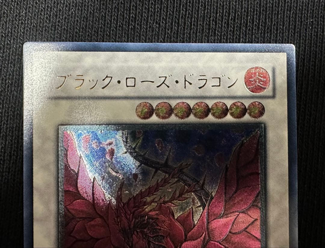 ブラック・ローズ・ドラゴン　レリーフ　美品　①
