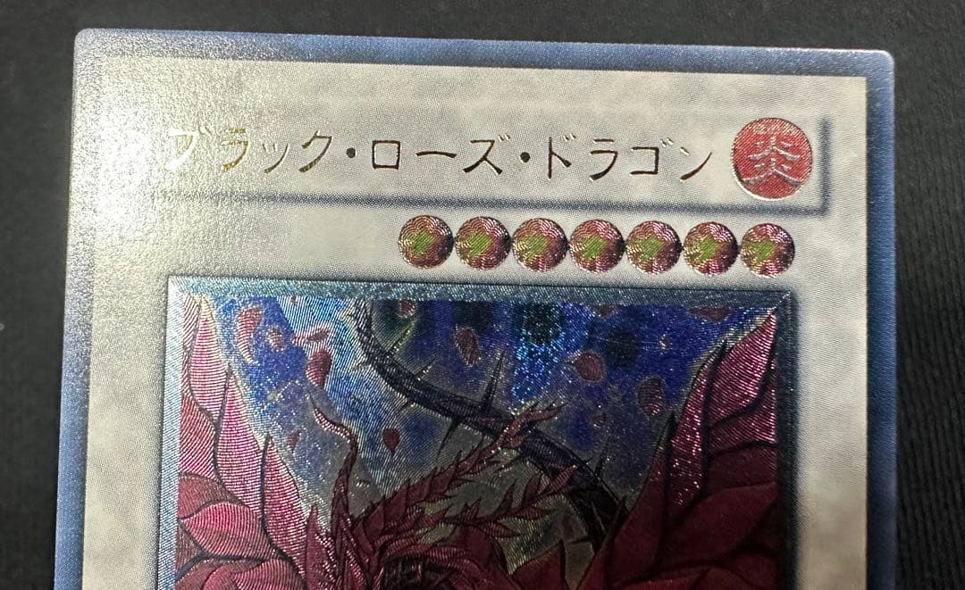 ブラック・ローズ・ドラゴン　レリーフ　美品　①