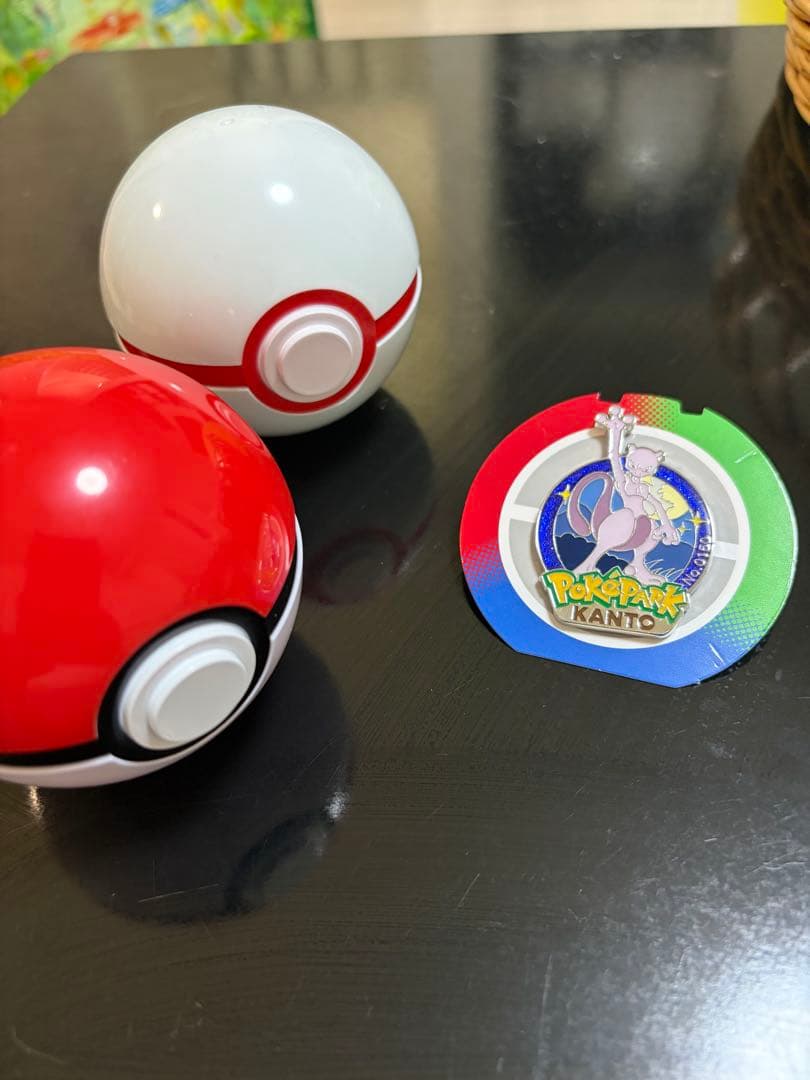 ポケパーク ポケパークカントー ピンバッジ ピンズ ミュウツー　プレミアムボール