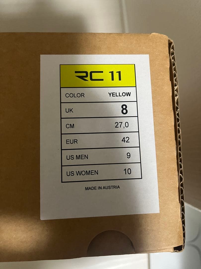 【美品】UPZ RC11 27センチ シェルサイズ299