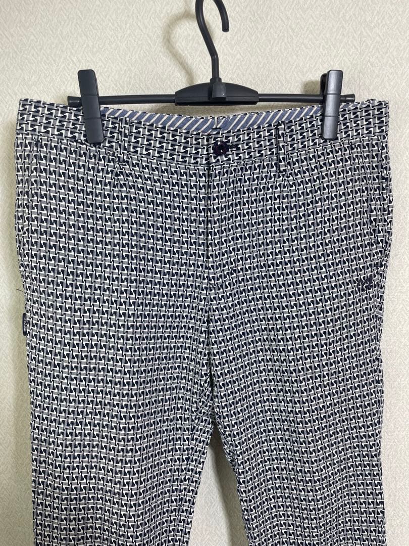 （美品）JACK BUNNY ジャックバニーチェック柄 スリムフィット パンツ