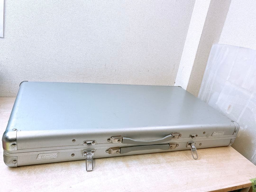 Coleman折り畳み アルミテーブル&ベンチセット Model170-7564