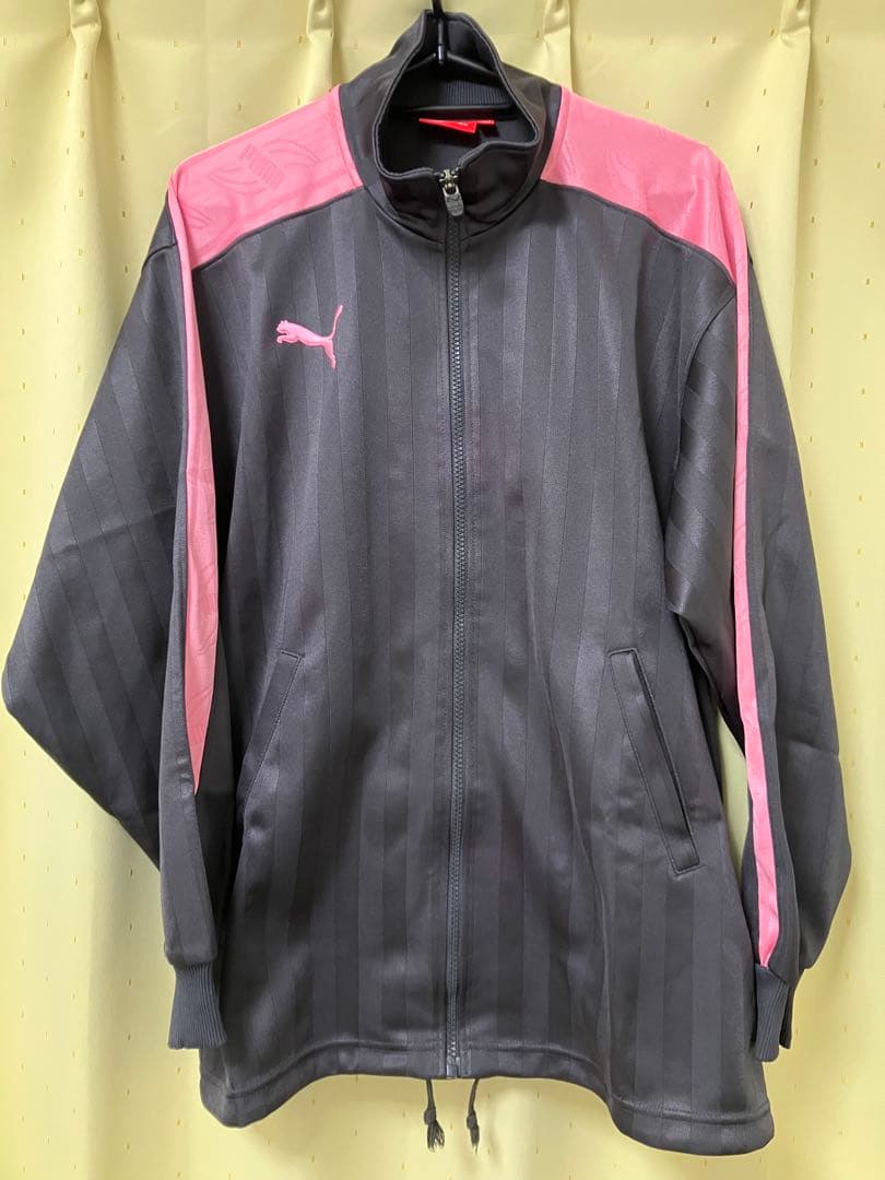 PUMA ジャージ上下セット グレー/ピンク