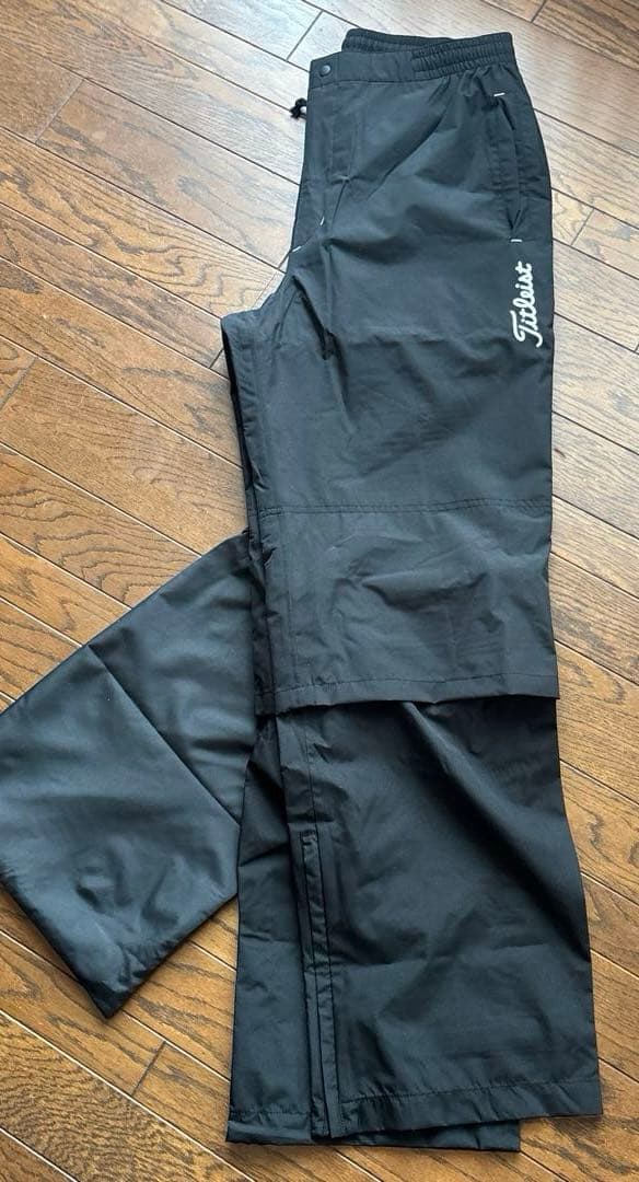 Titleist 防水ジャケット レインコート　パンツ3L ブラック