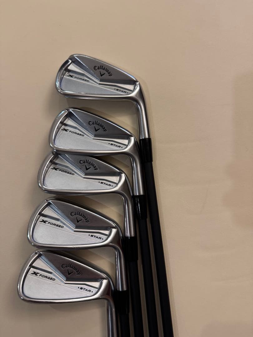 Xフォージド スター 2024 TRAVIL105s シャフト 5本セット