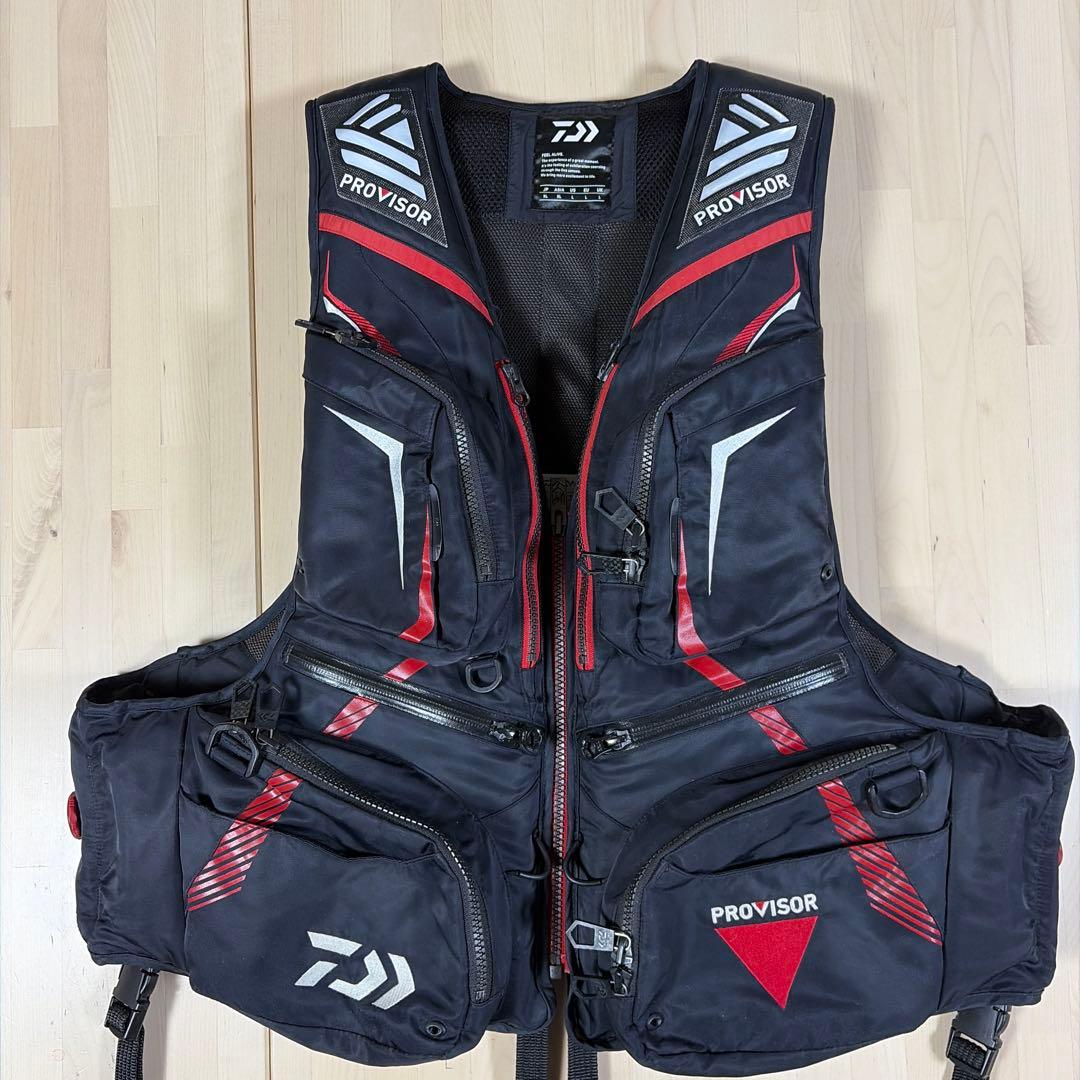 Daiwa PROVISOR フィッシングベスト XLサイズ