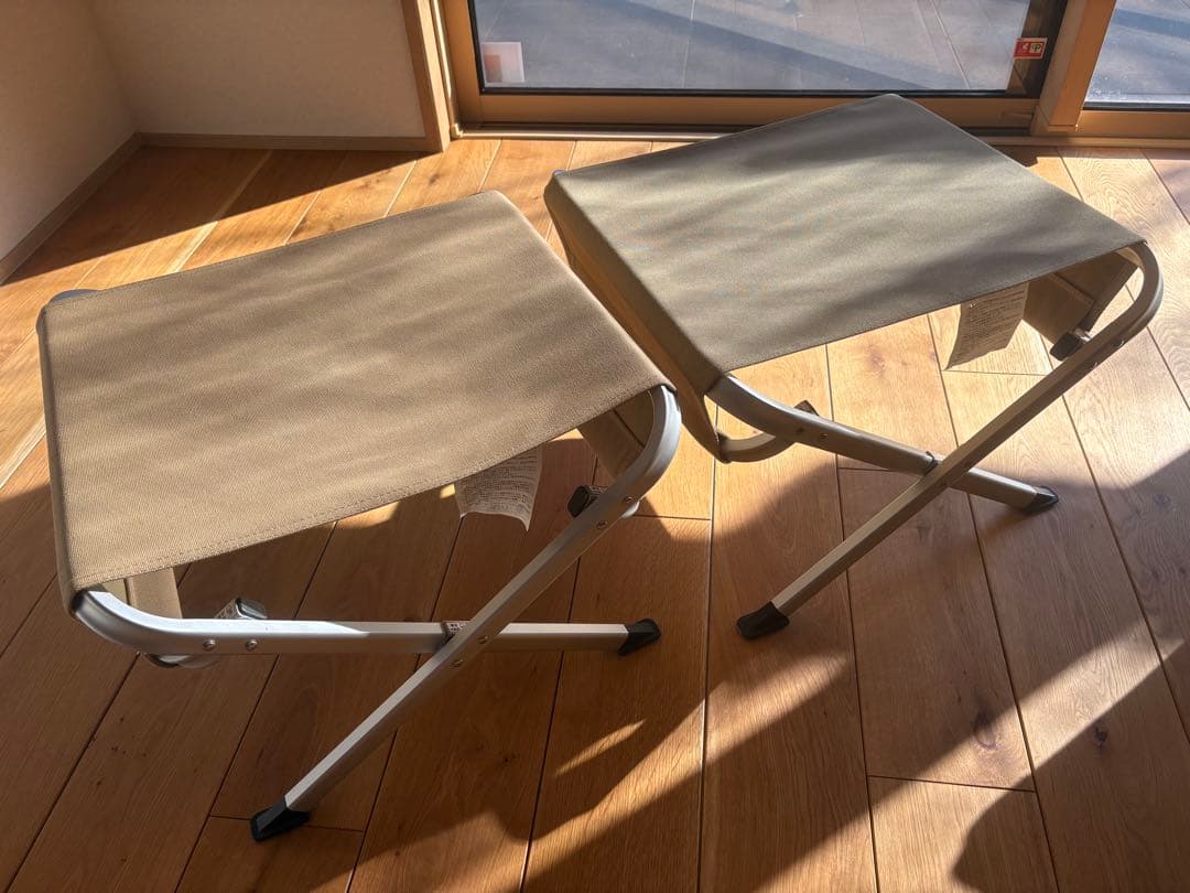 【廃番品】  Peak / ローチェア オットマン 二脚セット