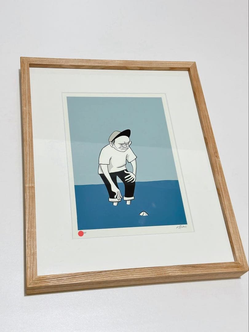 花井祐介Yusuke Hanai「無題2」木版画