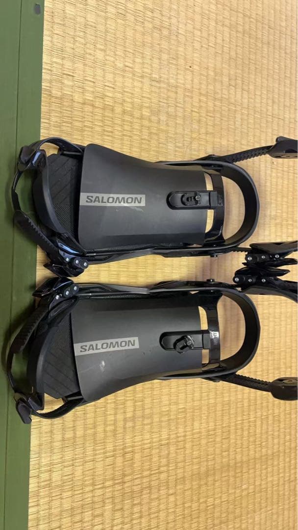 SALOMON ブラック ビンディング