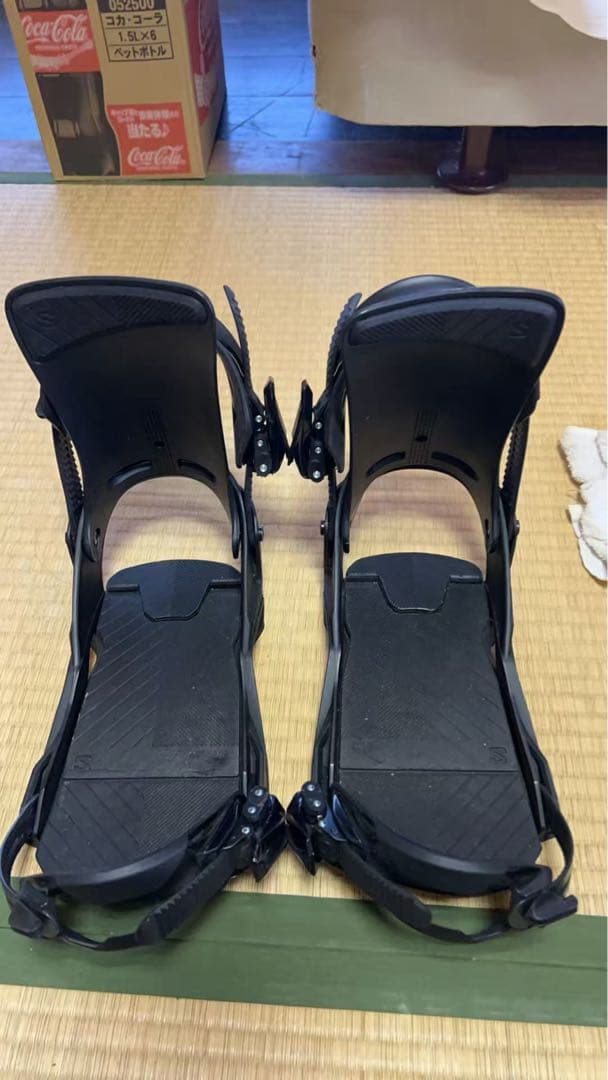 SALOMON ブラック ビンディング