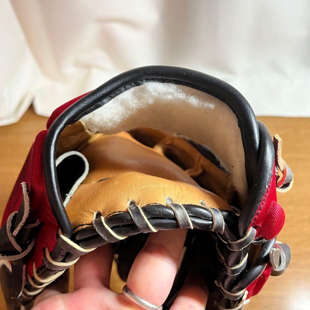 ミズノ 一般軟式 ソフト グローブ グラブ 美品 外野用 左投げ