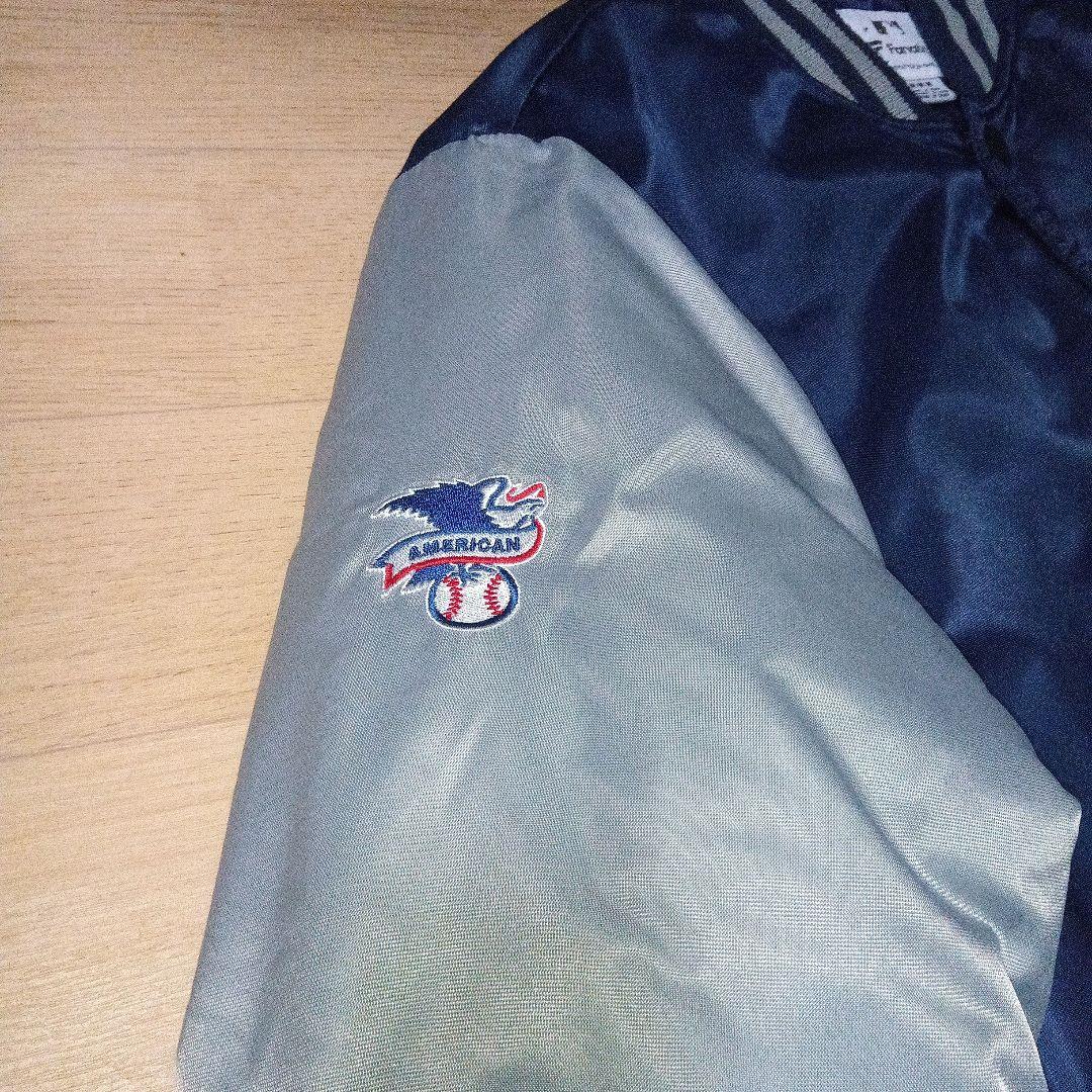 New York Yankees ジャケット ネイビー/シルバー