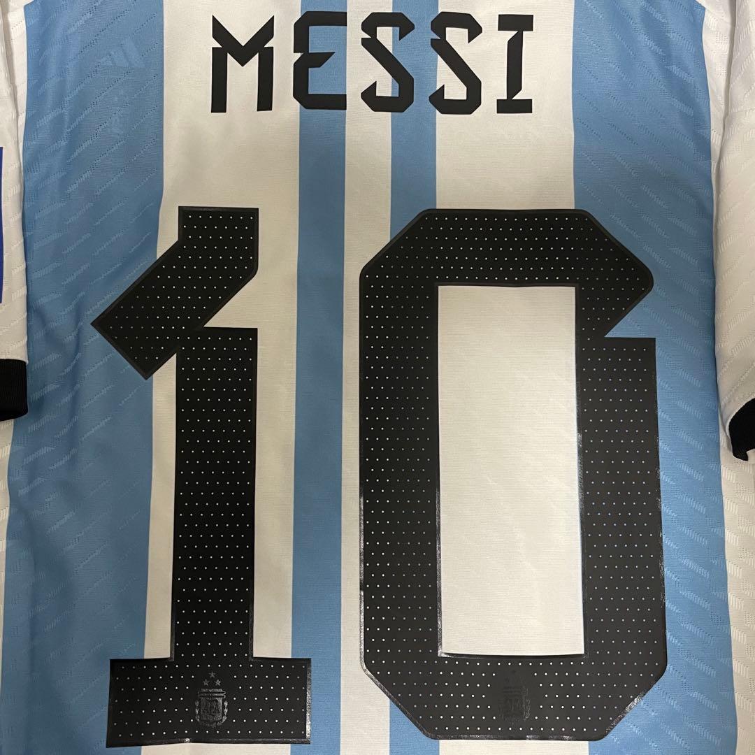 正規品　2023アルゼンチン代表　リオネル・メッシ　オーセンティックユニフォーム
