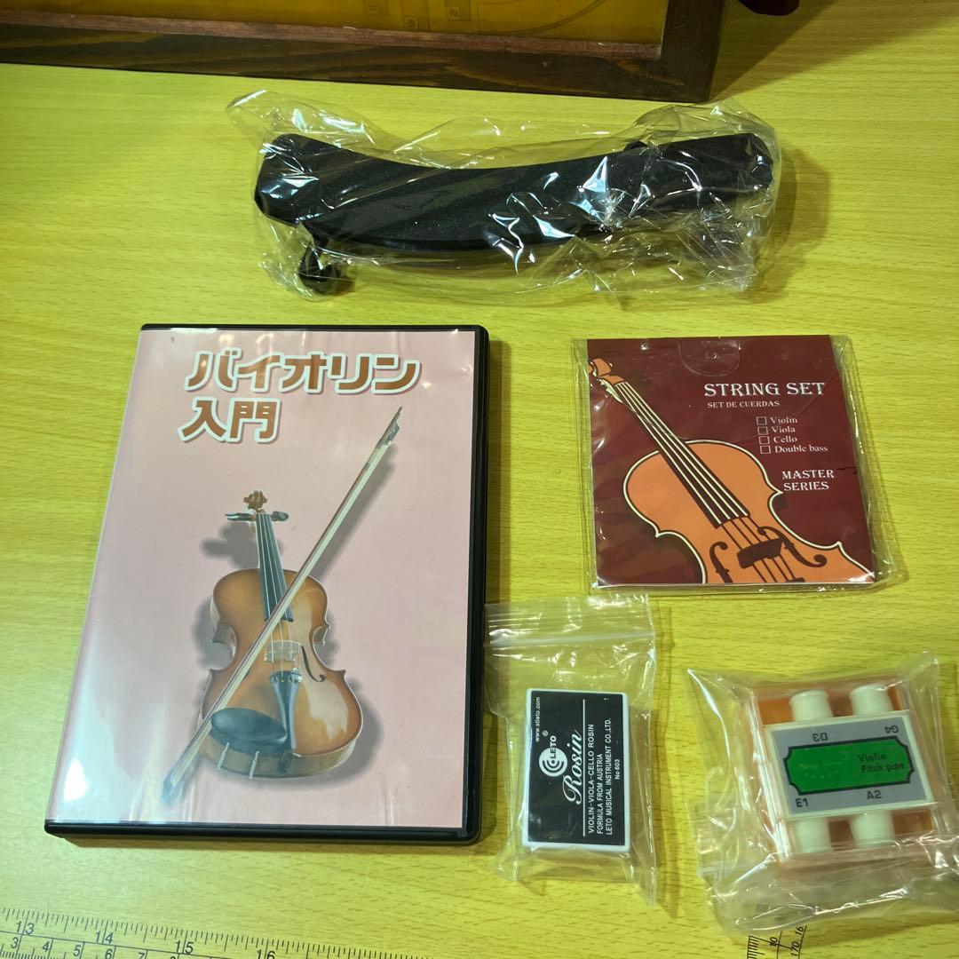美品 ハルシュタットバイオリン 4/4サイズNo.V-12 DVD付き