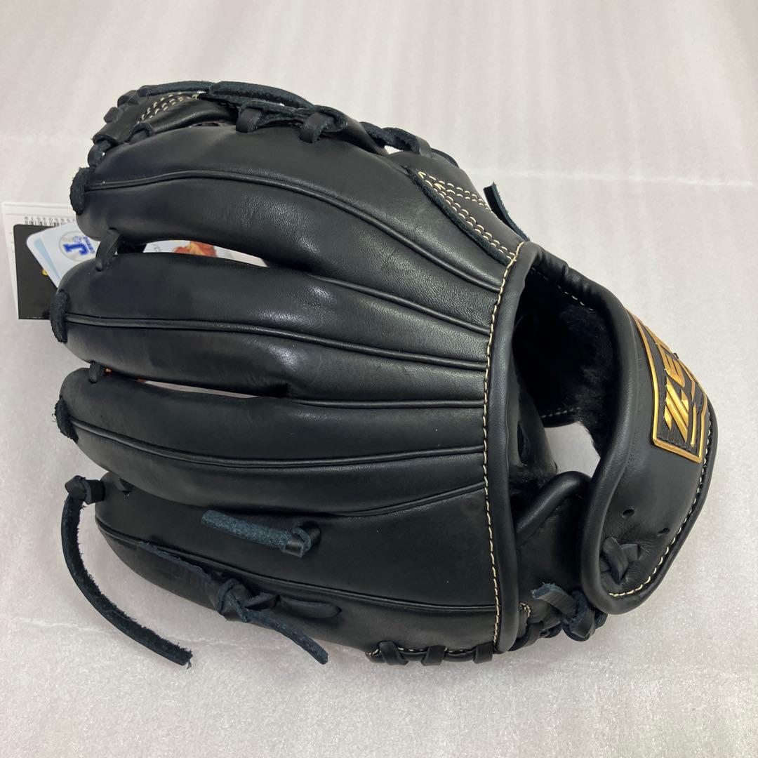 未使用　ZETT ゼット　少年軟式グローブ グランドヒーロー　右投げ　黒　SS