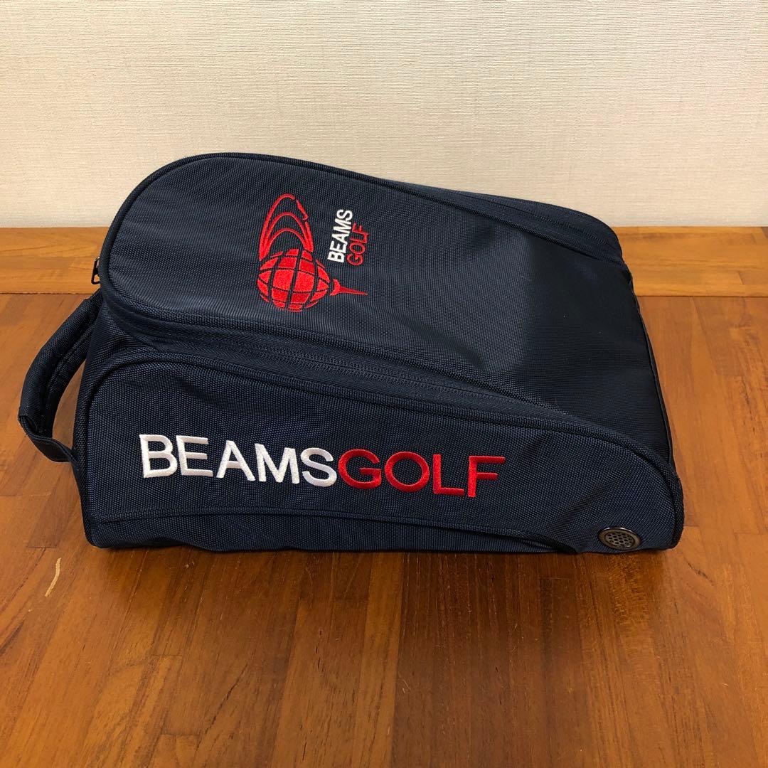【美品】BEAMS GOLF ゴルフ　シューズケース