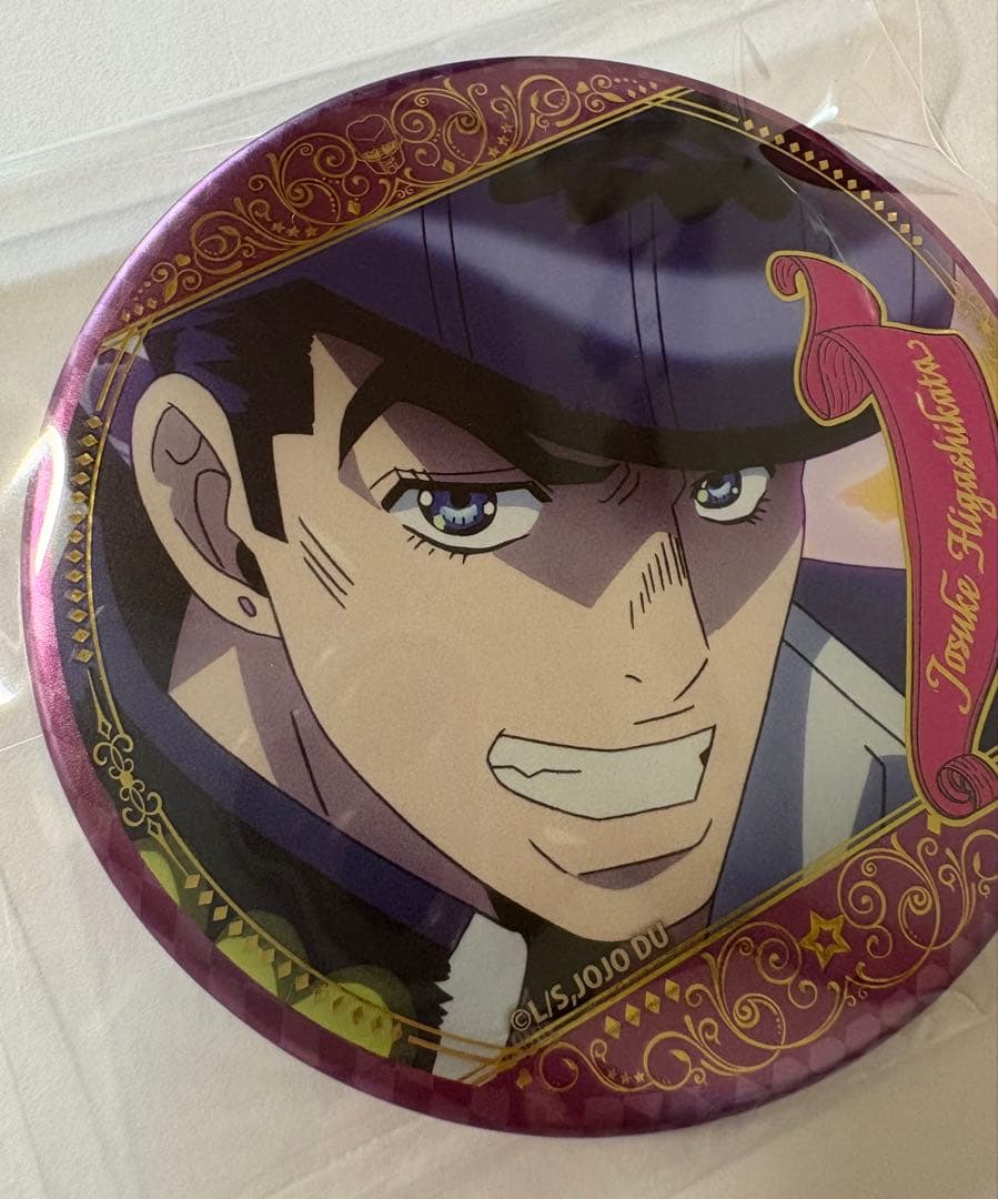 東方仗助　 缶バッジ　 ジョジョの奇妙な冒険　 アニメ10周年記念展