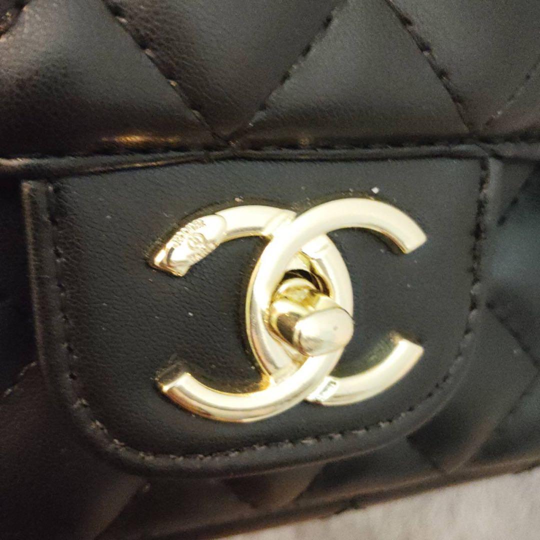 早い物勝ち！美品♡ノベルティーCHANEL ブラック ショルダーバッグ
