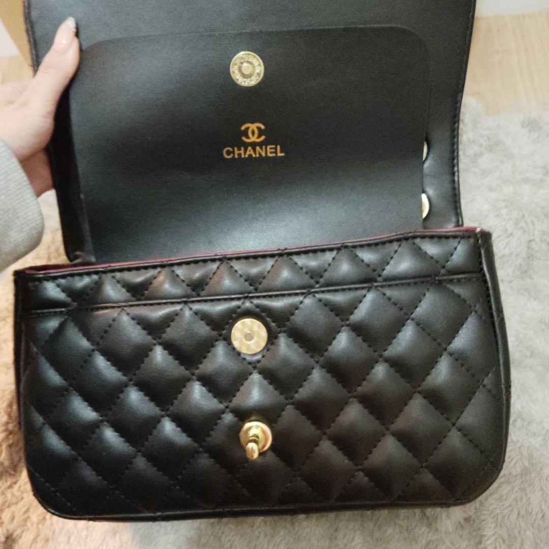早い物勝ち！美品♡ノベルティーCHANEL ブラック ショルダーバッグ