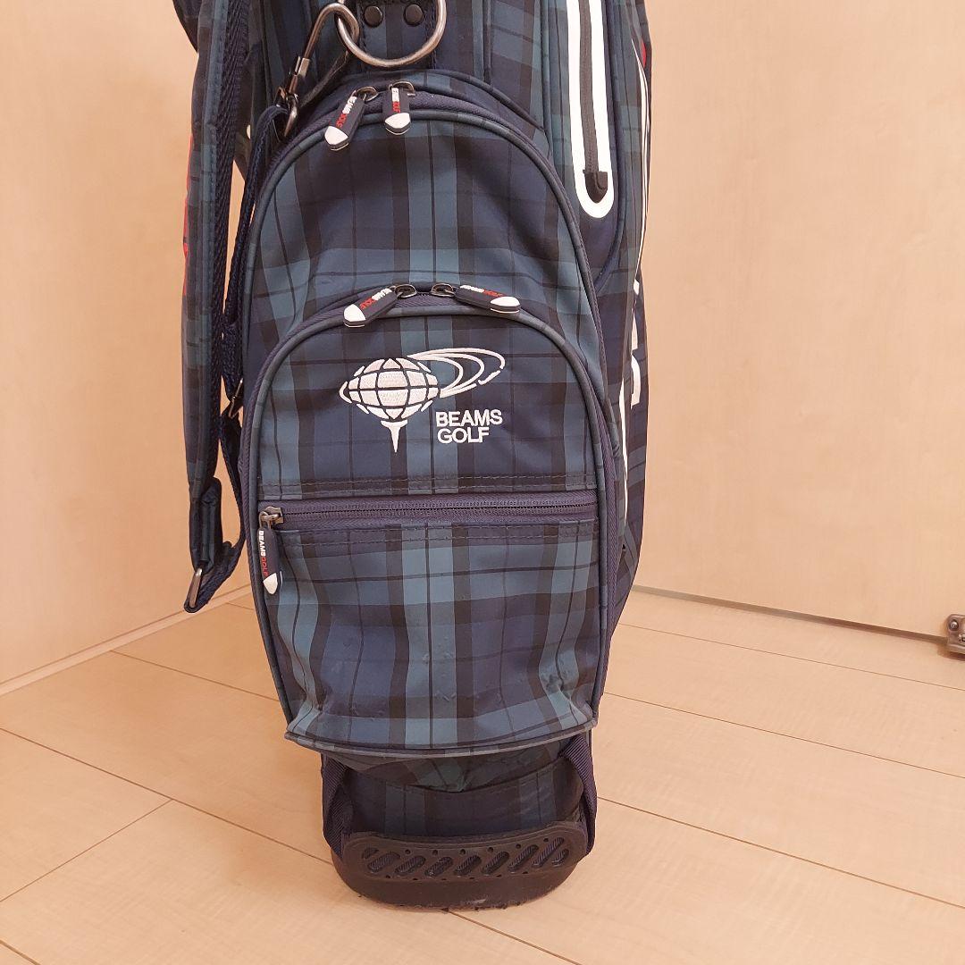 BEAMS GOLF ビームスゴルフ キャディバッグ スタンド ブラックウォッチ