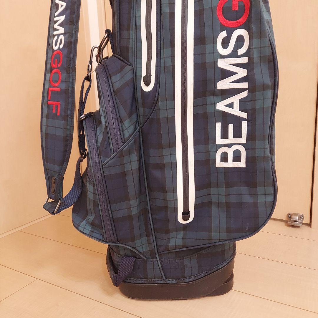 BEAMS GOLF ビームスゴルフ キャディバッグ スタンド ブラックウォッチ