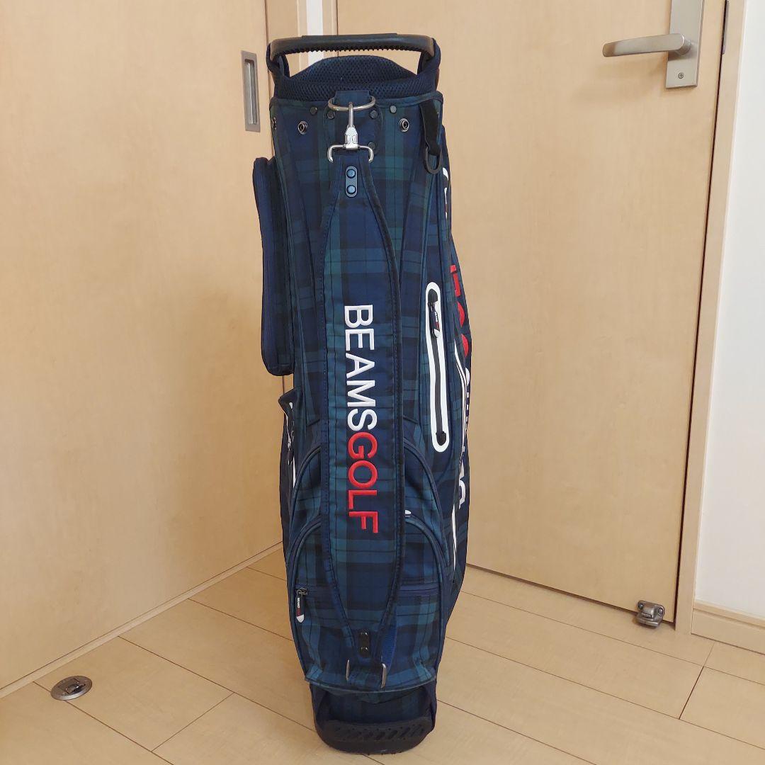 BEAMS GOLF ビームスゴルフ キャディバッグ スタンド ブラックウォッチ