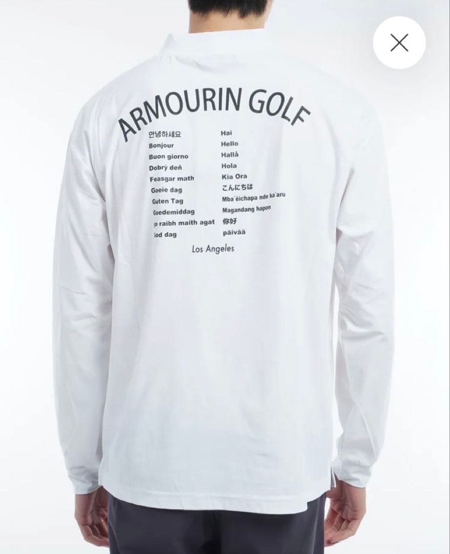 ARMOURIN アーマーイン ルーズフィットモックネック L/S TEE