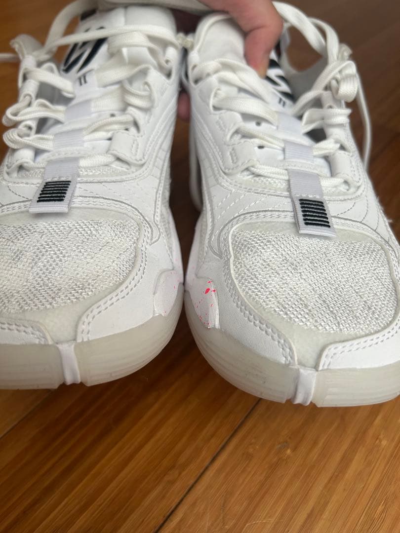 NIKE Jordan バッシュ 7.5 US ホワイト25.5センチ