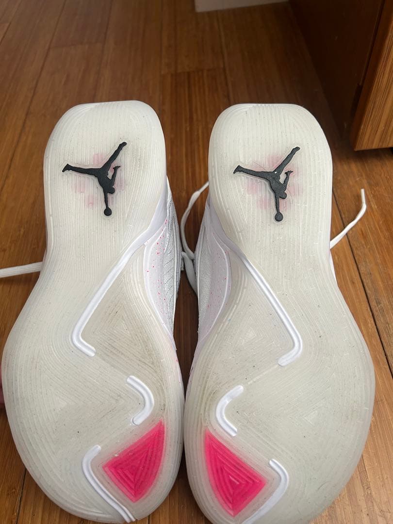 NIKE Jordan バッシュ 7.5 US ホワイト25.5センチ