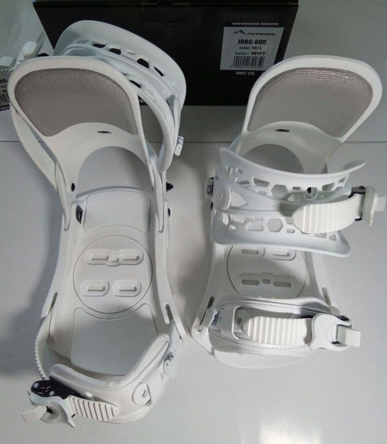 新品未使用/JOYRIDE ボードビンディング JOBG-800 WHT/M-L