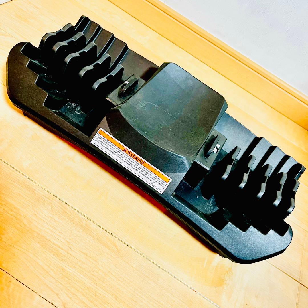 【極美品②】 可変式ダンベル 40kg 17段階調整 ダイヤル式 BARWING