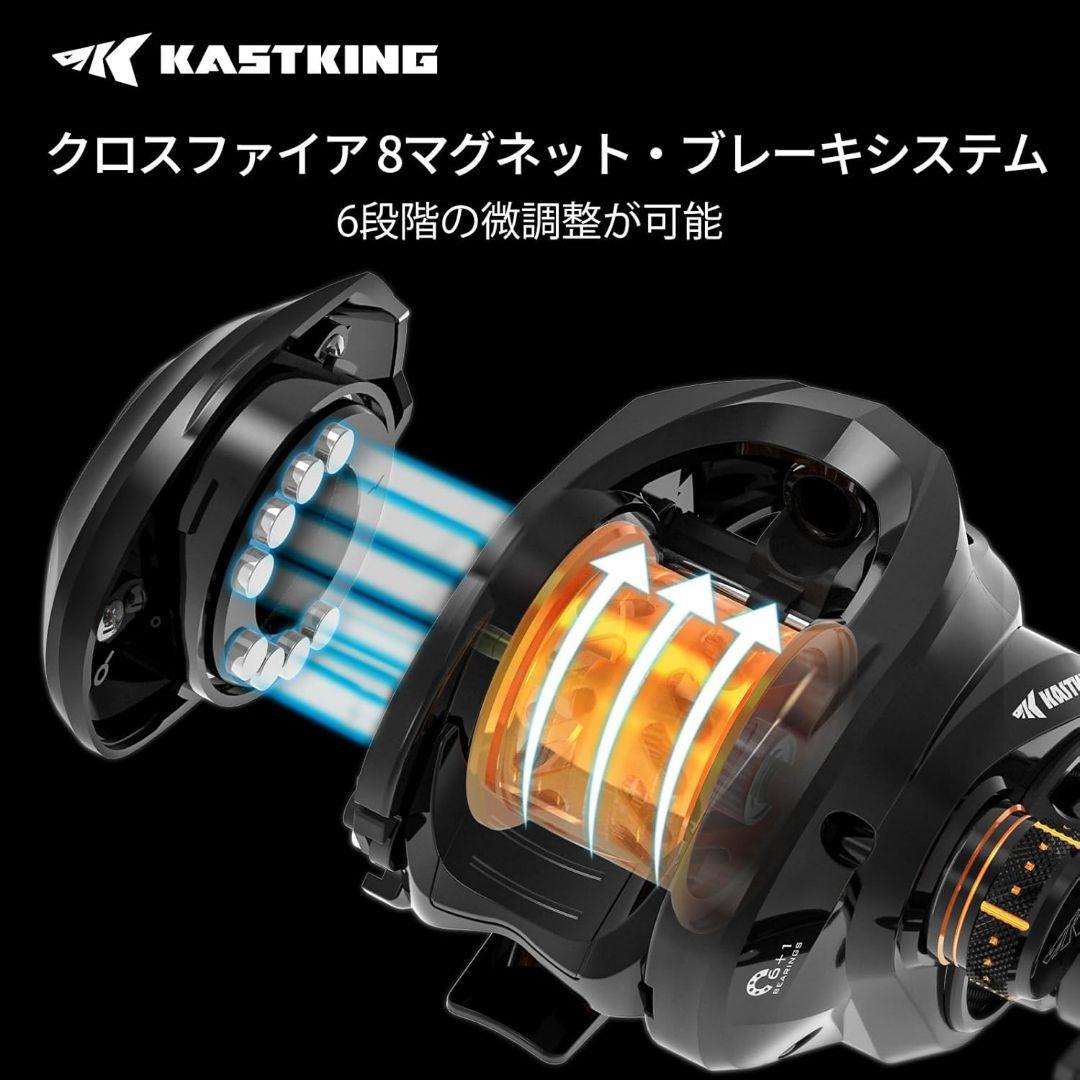 KASTKING ベイトリール Zephyr BFS 右ハンドル