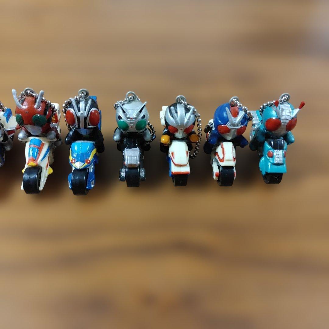 値下げ‼️仮面ライダー　ボールチェーンキーホルダー　15体セット(中古品)
