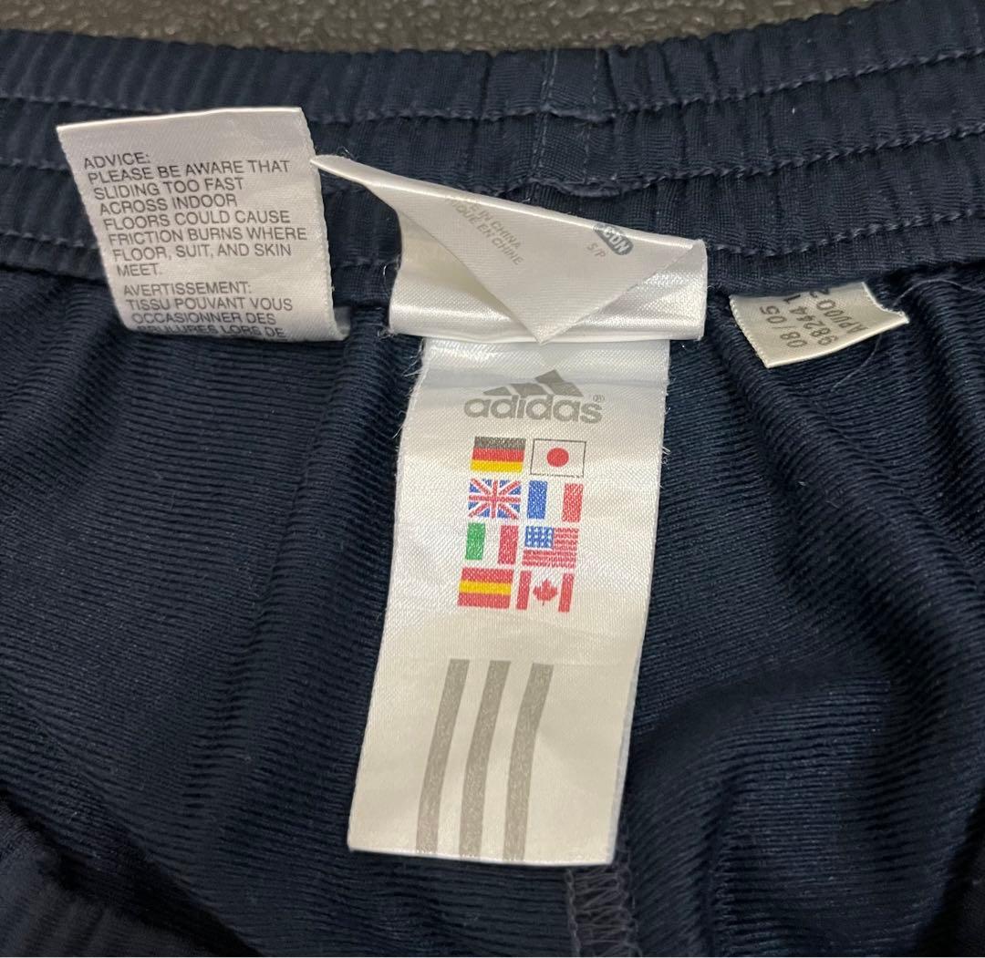adidas パフォーマンス刺繍ロゴ 万国旗タグ　セットアップジャージ サイズM
