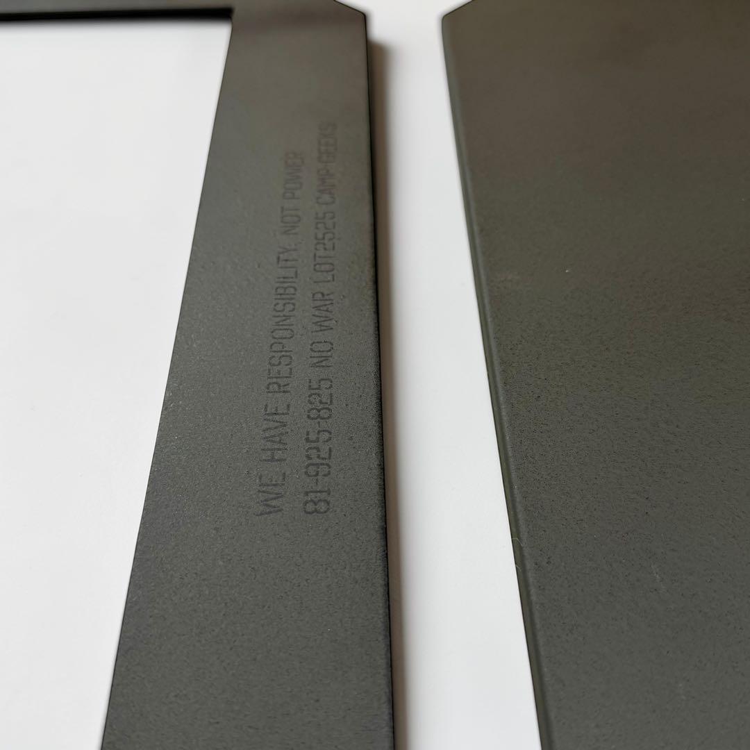 新品未使用 CAMP GEEKS フィールドラック連結天板 フラットバーナー