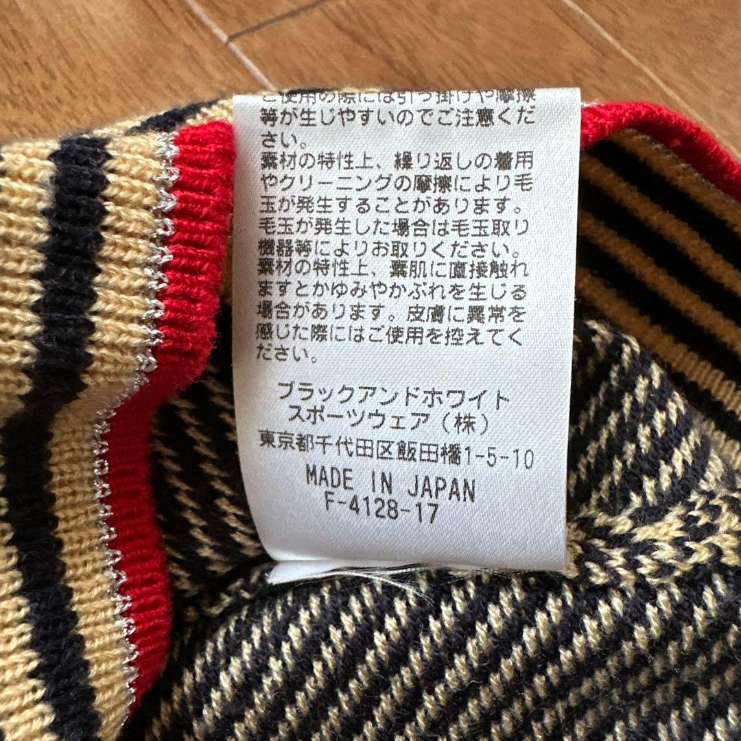 ☆and per se☆ M レディース セーター ビッグロゴ 茶系