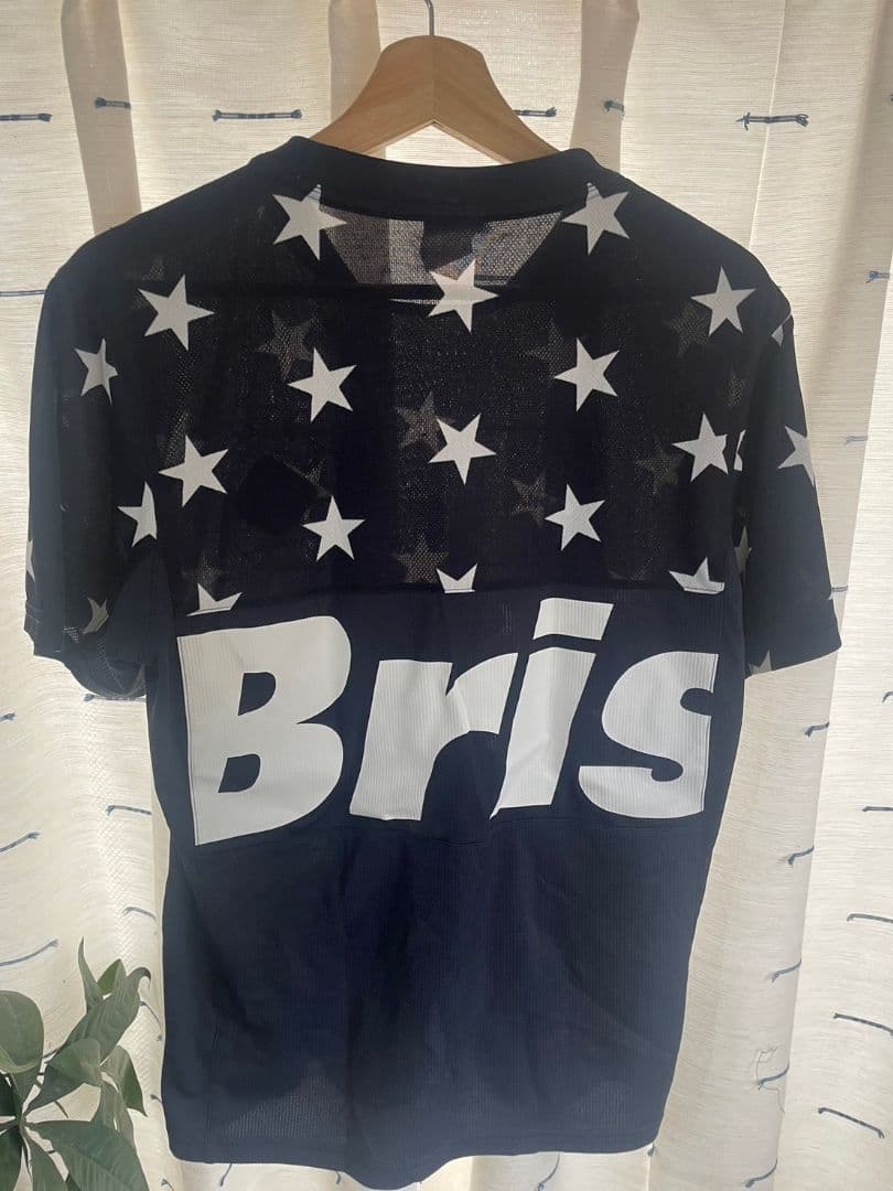 星柄メッシュシャツ FC Real Bristolネイビー