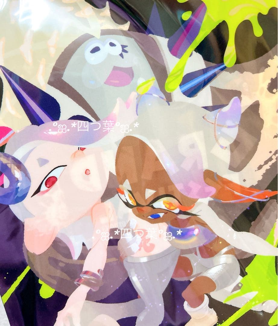 【匿名配送】サントリー　スプラトゥーン3　イオン限定　クリアファイル　4種セット