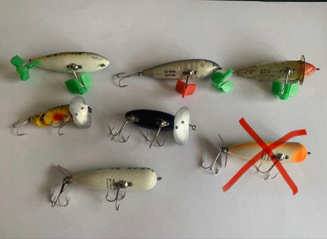 ヘドンルアー　HEDDON 6点