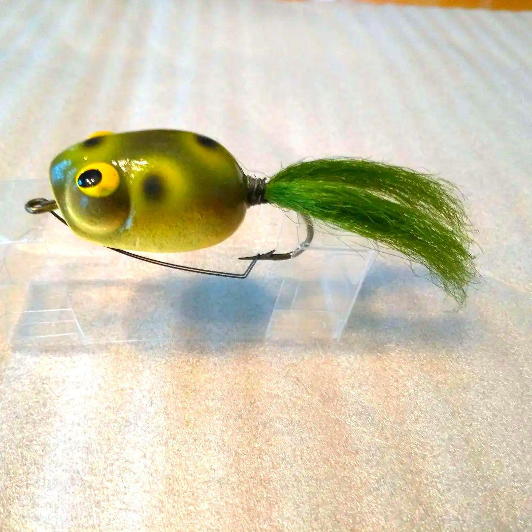 【匿名配送】ウェーバースピニングフロッグ   ブラックバス雷魚